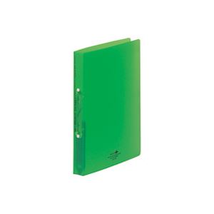 （まとめ買い）LIHITLAB ツイストリングファイルA4S F5005-6 黄緑 【×10セット】