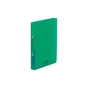 （まとめ買い）LIHITLAB ツイストリングファイルA4S F5005-7 緑 【×10セット】