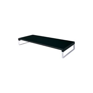 （まとめ買い）LIHITLAB 机上台590mmロウ A-7332-24 黒 【×2セット】