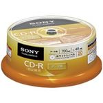 （まとめ買い）SONY ソニー CD-R20枚 20CDQ80GPWP 【×6セット】