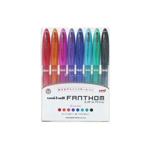 （まとめ買い）三菱鉛筆 ゲルボールペン8色 UF202058C 【×3セット】