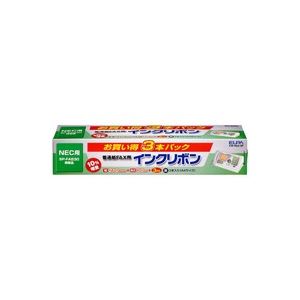 （まとめ買い）朝日電器 ELPA FAXインクリボン FIR-N53-3P 3本【×3セット】