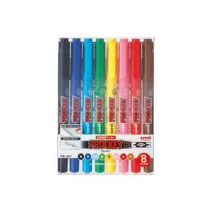 （まとめ買い）三菱鉛筆 プロッキー PM120T8CN 8色 【×5セット】