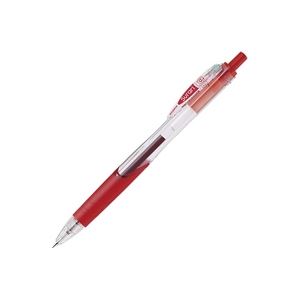 （まとめ買い）ゼブラ ZEBRA スラリボールペン0.5mm BNS11-R 赤 【×30セット】