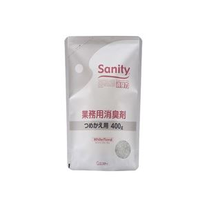 （まとめ買い）エステー 業務用 消臭剤 ホワイトフローラル詰替 【×10セット】