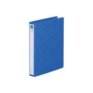 （まとめ買い）LIHITLAB ツイストリングファイル F802UN-5 B5S 藍 【×10セット】
