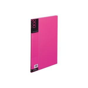 （まとめ買い）セキセイ 名刺ホルダー NPP-200 A4 11mm ピンク 【×10セット】