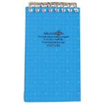 （まとめ買い）LIHITLAB ツイストリング・ノート メモ N-1661-8 青 【×20セット】