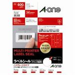 （まとめ買い）エーワン ラベルシールA4ハイグレード30面20枚 75230 【×3セット】