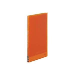 （まとめ買い）キングジム シンプリーズクリアファイル 186TSP橙 【×20セット】