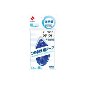 （まとめ買い）ニチバン テープのりtenori強粘着詰替TN-TE8S 【×10セット】