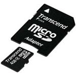 （まとめ買い）トランセンド microSDHCカード 4GB TS4GUSDHC4 【×4セット】