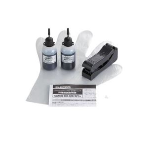 （まとめ買い）エレコム ELECOM 詰め替えインク ブラック THC-320BK5N 【×3セット】
