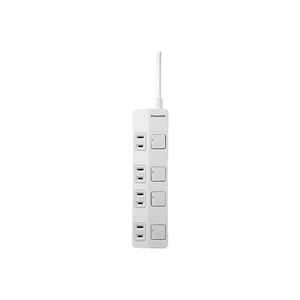 （まとめ買い）Panasonic パナソニック OAタップ WHS25349WP 【×2セット】
