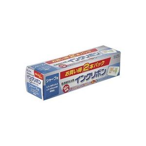 （まとめ買い）朝日電器 ELPA FAXインクリボン FIR-SR4-2P 2本【×3セット】