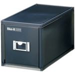（まとめ買い）ライクイット CDファイルユニット ブラック LM-30 【×2セット】