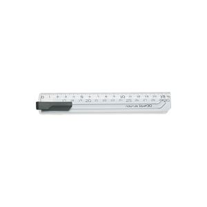 （まとめ買い）ソニック ノビルラ直線定規 SK-499-W 【×10セット】