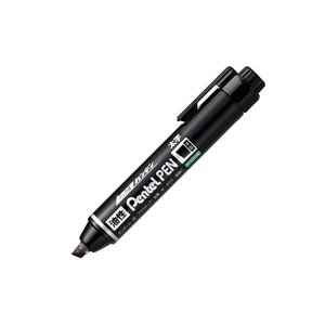 （まとめ買い）ぺんてる ハンディぺんてるペン平芯太字 黒 NXN60-A 【×20セット】