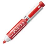 （まとめ買い）ぺんてる ハンディWBマーカーMWXN6M-B平芯太字赤 【×20セット】