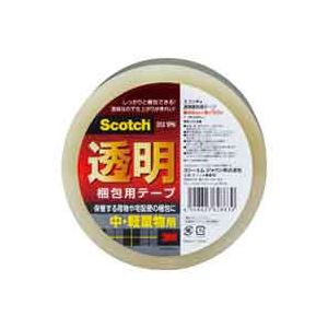 （まとめ買い）スリーエム 3M 透明梱包用テープ 313 1PN 【×20セット】