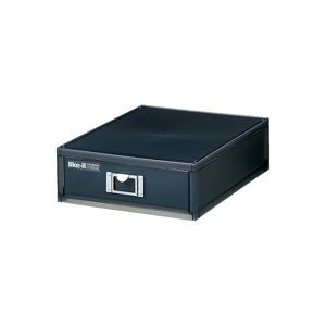 （まとめ買い）ライクイット ファイルユニット A4 ブラックLM-50 【×3セット】