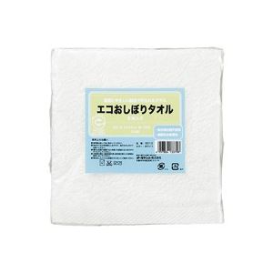 （まとめ買い）オーミケンシ エコおしぼりタオル5枚セット ホワイト9512 【×3セット】