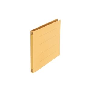（まとめ買い）プラス フラットファイル 紙バインダー 2穴 No.022N A4E 黄 30冊 【×2セット】
