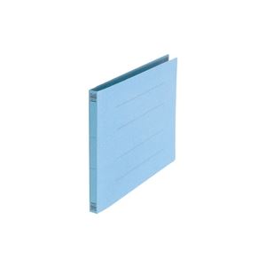 （まとめ買い）プラス フラットファイル 紙バインダー 2穴 No.022N A4E R青 30冊 【×2セット】
