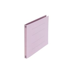 （まとめ買い）プラス フラットファイル 紙バインダー 2穴 No.022N A4E 紫 30冊 【×2セット】