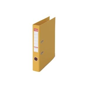 （まとめ買い）ESSELTE レバーアーチファイル 48071 A4S 黄 【×5セット】