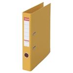 （まとめ買い）ESSELTE レバーアーチファイル 48071 A4S 黄 【×5セット】