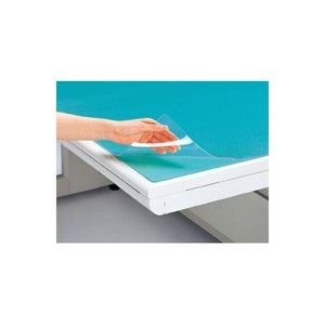 （まとめ買い）プラス 塩ビデスクマットW型 DM-006W 【×2セット】