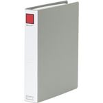 （まとめ買い）キングジム 名刺ホルダー 88N A4S 810枚 グレー 【×2セット】