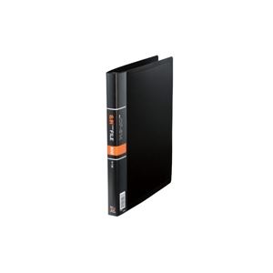 （まとめ買い）コレクト 名刺カードファイル CF-614-BK A4L 400名 【×2セット】