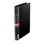 （まとめ買い）コレクト 名刺カードファイル CF-614-BK A4L 400名 【×2セット】
