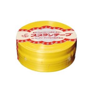 （まとめ買い）CIサンプラス スズランテープ 24202011 470m 黄 【×10セット】