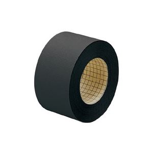 （まとめ買い）プラス 紙クロステープ AT-050JC 50mm×12m 黒 【×5セット】