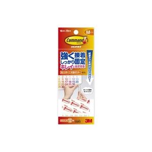 （まとめ買い）スリーエム 3M コマンドタブ CMR3 Mサイズ 12枚 【×10セット】