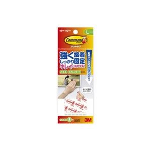 （まとめ買い）スリーエム 3M コマンドタブ CMR4 Lサイズ 8枚 【×10セット】