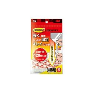 （まとめ買い）スリーエム 3M コマンドタブ CMR1-120 SSサイズ 120枚 【×3セット】