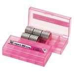 （まとめ買い）オープン工業 コインケース M-50W 50円用 収納100枚 【×20セット】