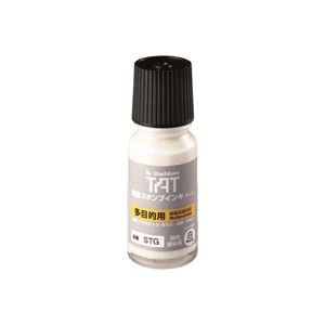 （まとめ買い）シャチハタ タートインキ 多目的 STG-1 小瓶 白 【×2セット】