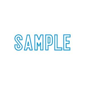 （まとめ買い）シャチハタ Xスタンパー XBN-10023 SAMPLE 藍 【×5セット】