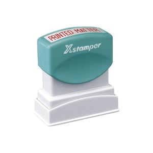 （まとめ買い）シャチハタ Xスタンパー XBN-11042 PRINTEDMATTER 赤 【×5セット】