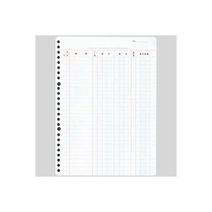 （まとめ買い）アピカ 帳簿リーフ リフ301 元帳 B5 100枚 【×5セット】