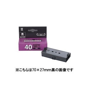 （まとめ買い）ブラザー工業 交換用パッド QS-P10R 赤 【×6セット】