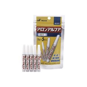 （まとめ買い）コニシ アロンアルファ業務用5本AA201 2gX5本 【×10セット】