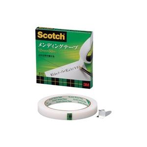 （まとめ買い）スリーエム 3M メンディングテープ 810-3-12 12mm×50m 【×10セット】