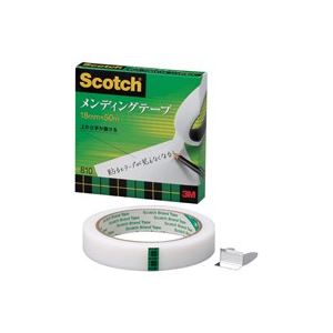 （まとめ買い）スリーエム 3M メンディングテープ 810-3-18 18mm×50m 【×5セット】