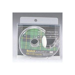 （まとめ買い）スリーエム 3M メンディングテープ 810-1-12D 12mm×30m 【×10セット】